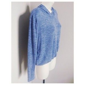 Roommates Purple Hoodie w/ Elastic Waist Top